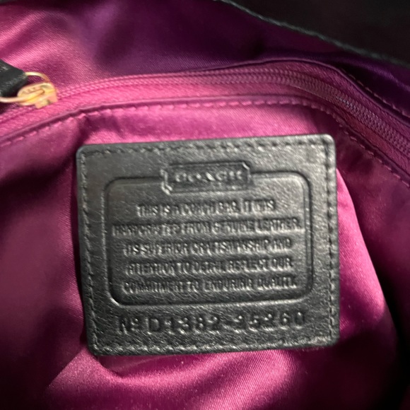 Coach 25260 Madison shoulder bag, Black - Picture 2 of 6